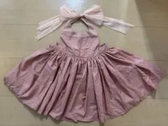 MARLMARL マールマール エプロン 80-90cm ピンクのサムネイル