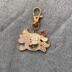 シナモロール　キーホルダー　イニシャルチャーム「S」