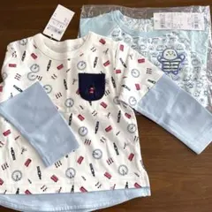 [組曲]新品！春秋長袖トップス2枚セット