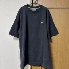 LACOSTE バックロゴ Tシャツ 黒