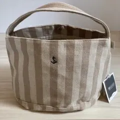 【新品】ROOTOTE ルートート ストライプ マリン バケツ型トートバッグ