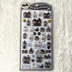 【国内正規品】うるちゅる ポップシール モンチッチ ★白黒 モノトーン