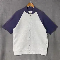 希少 USA企画 日本製 CAMBER 半袖 スウェットジャケット キャンバー