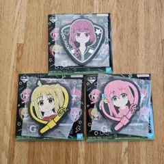 ぼっちざろっく！一番くじG賞ラバーコースター（後藤ひとり伊地知虹夏廣井きくり）