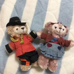 ダッフィー シェリーメイ ぬいぐるみバッジ