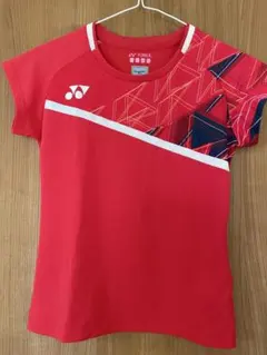 YONEX バドミントン　ゲームシャツ　赤　レディースS