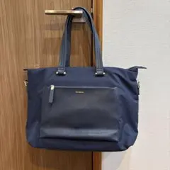 Samsonite ネイビー ビジネスバッグ　レディース