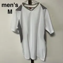 メンズ　半袖　Tシャツ　白　M スポーツ