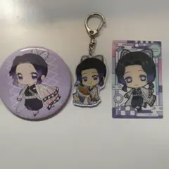 鬼滅の刃 胡蝶しのぶ 缶バッジ アクキー カード