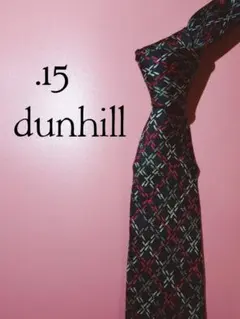 【dunhill】ハイブランド ネクタイ ストライプ レッド ブラック