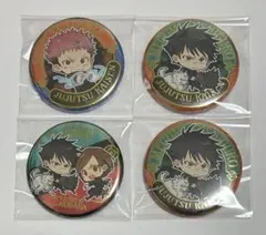 呪術廻戦 虎杖悠仁 伏黒恵 釘崎野薔薇 ジュエリー缶バッジ