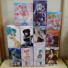 最新　美少女系　プライズフィギュア　まとめ売り　１１個セット　桜ミク　雪ミク