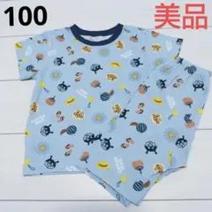 【専用出品】美品★アンパンマンパジャマ 綿100% 100cmのサムネイル
