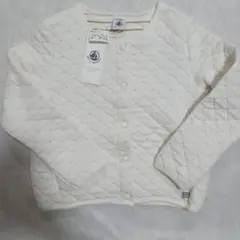 【新品タグ付き】プチ・バトー　キルティングカーディガン　110cm 5ans