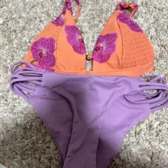 ALEXIA STAM フラワープリント ビキニ