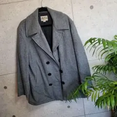 オーバーサイズ　ピーコート