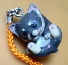 新品 未使用 ガチャガチャ ストラップ ♡ ♡まんまるこいぬ♡