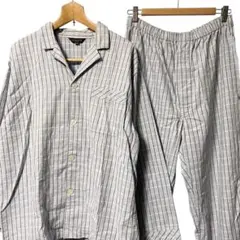 古着 CELINE HOMME マカダムロゴ刺繍 パジャマ セットアップ