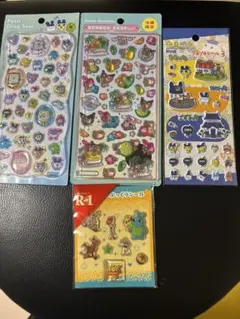 新品　ボンドロ　沖縄限定サンリオ たまごっち　４枚纏め売り