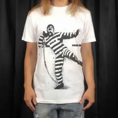 新品 ビッグ プリント ドルク DOLK 囚人 砲丸投げ バンクシー風 Tシャツ