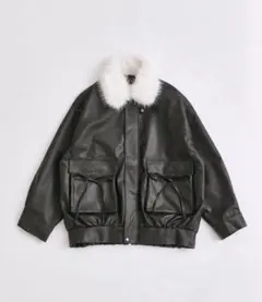 olive des olive レザージャケット ブラック OLIVE des OLIVE（オリーブデオリーブ）の「【ご好評につき限定販売