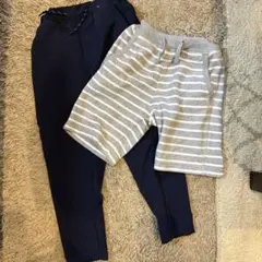 GU キッズ パンツ 2点セット 120cm