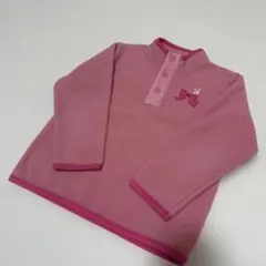 ミキハウス うさこ フリース ピンク 長袖 防寒 110