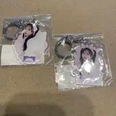 PiKiすきくじ　D賞　アクリルキーホルダー　松本かれん　2点セット　まとめ売りのサムネイル
