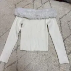 INGNI オフショルダー セーター