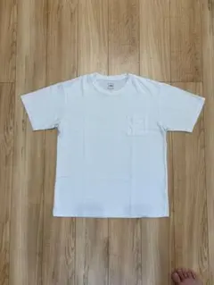 ノースフェイス　Tシャツ　ポケットTシャツ　Mサイズ　ホワイト　白