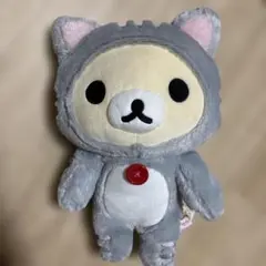 コリラックマ のんびりネコぬいぐるみBIG