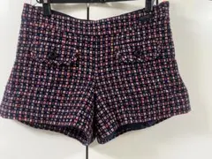 ツイード ショートパンツ