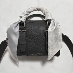 【美品】Maison de FLEUR モノグラムミニボストンバッグ