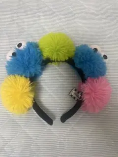 エルモー　USJ ユニバ　カラフルファー付きカチューシャ　お値下げ可能