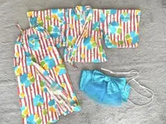 BREEZEキッズ セパレート浴衣ドレス 帯付きのサムネイル