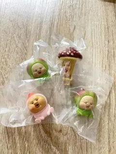 こびとづかん おすわりマスコット 4体セット