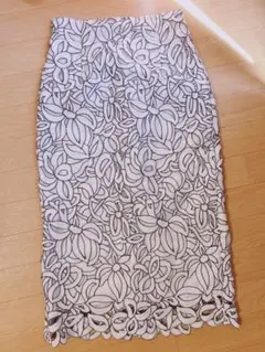 ♡Mystrada♡フラワー刺繍タイトスカート