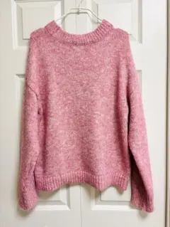 美品☆Techichi ピンク　ラメ　セーター