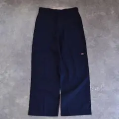 00s Dickies ダブルニー ワークパンツ W32 ネイビー