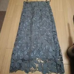 FRAY I.D花柄レース タイトスカート