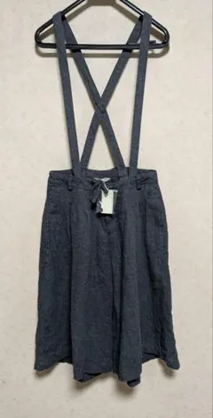 未使用 studio clip ☆ メランジキモウサス キュロットパンツ グレー