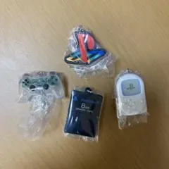 PlayStation プレイステーション ミニチュアチャーム ４種セット