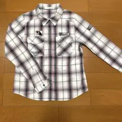 mysty woman秋服　チェックシャツ　長袖トップス　カジュアル　レディース
