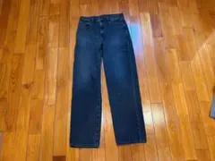 ユニクロ バギージーンズ/丈長め DARK GRAY SIZE:29 補正なし