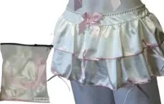 スイートピンクリボン　ホワイトショーツケーキスカート