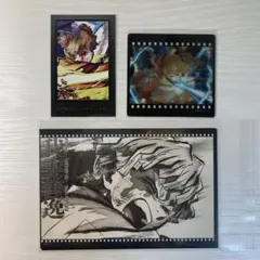 鬼滅の刃 ダイニング 我妻善逸 チェキ風ブロマイド クリアカード ポストカード