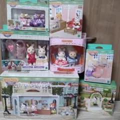 シルバニア　タウンシリーズ　まとめ売り