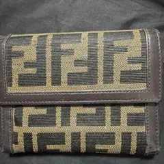 Fendi FFロゴ 二つ折り財布