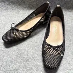 美品✨【Bridget Birkin】メッシュパンプス リボン 22.5cmのサムネイル