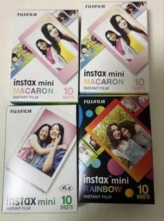 FUJIFILM instaxmini チェキフィルム　4箱